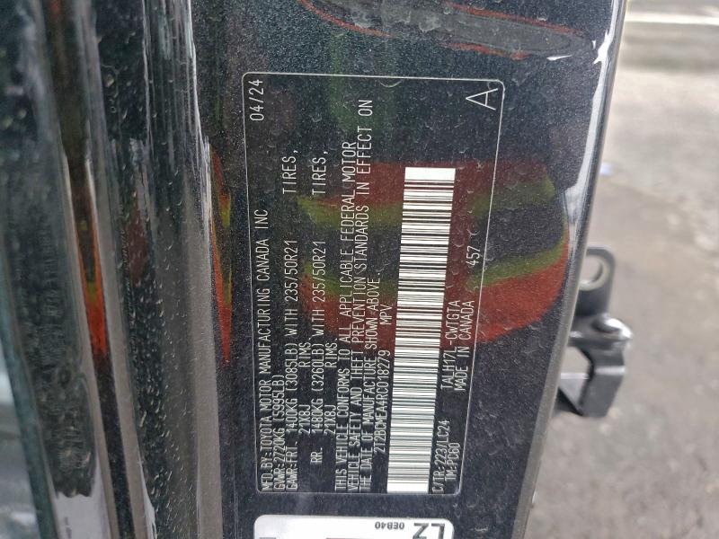 LEXUS RX 500H F 2024 VIN 2T2BCMEA4RC018279