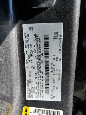 FORD BRONCO BIG 2025 VIN 1FMDE7BH3SLA63833