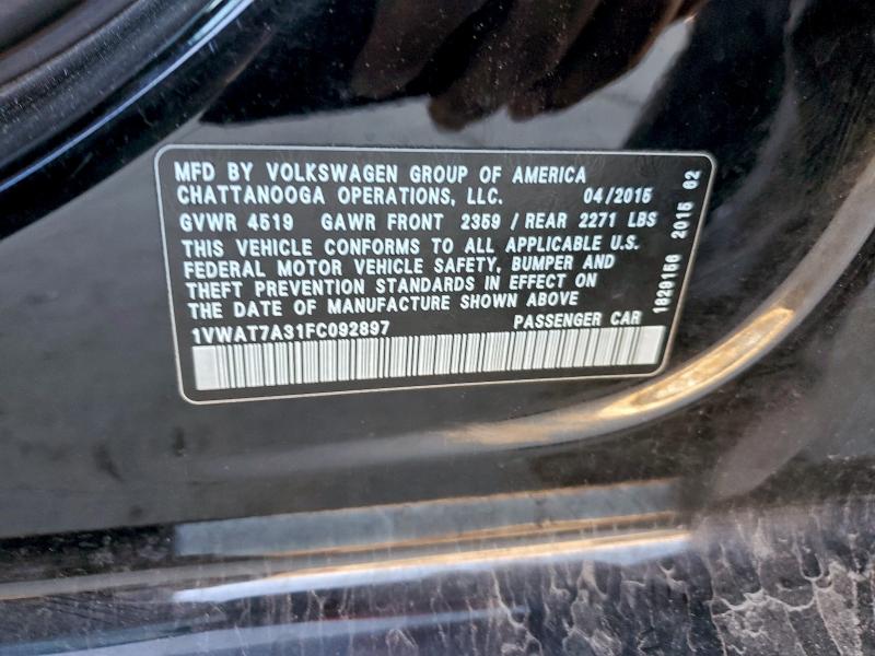 Фото 12 - VOLKSWAGEN PASSAT