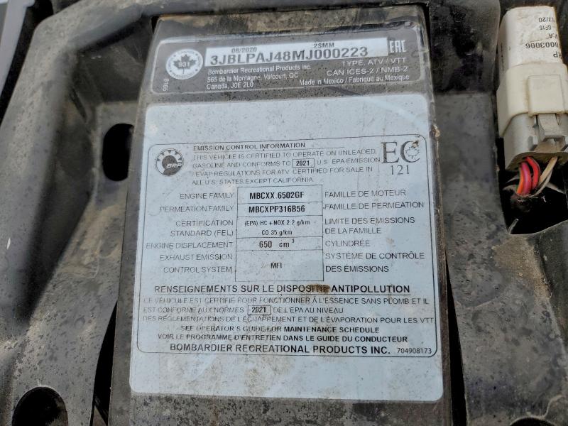 CAN-AM OUTLANDER 2021