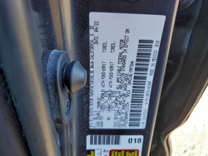 Фото 12 - TOYOTA TACOMA