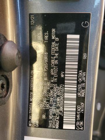 LEXUS GX 2022 VIN JTJAM7BX0N5316372