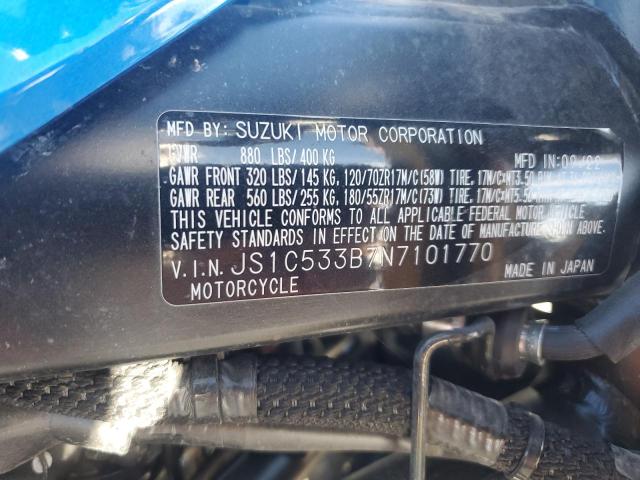 SUZUKI GSX-S750 M 2022