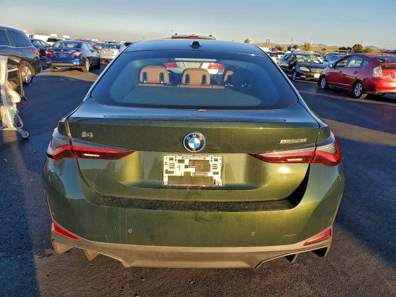 BMW I4 EDRIVE 2023 VIN WBY43AW08PFR27162
