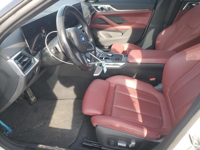 BMW I4 M50 2024 VIN WBY33AW03RFR82018