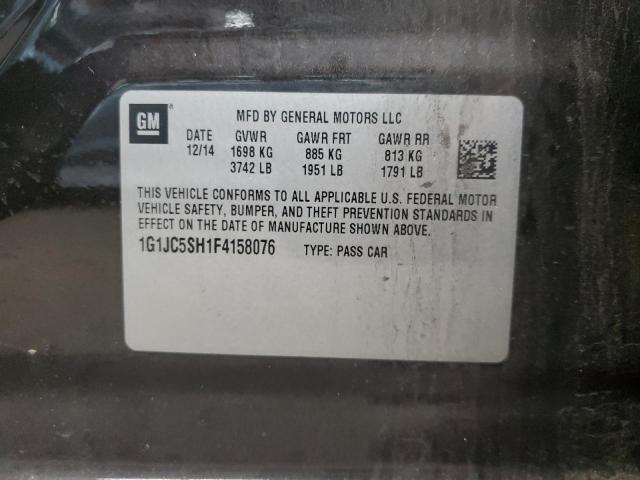 Фото 12 - CHEVROLET SONIC