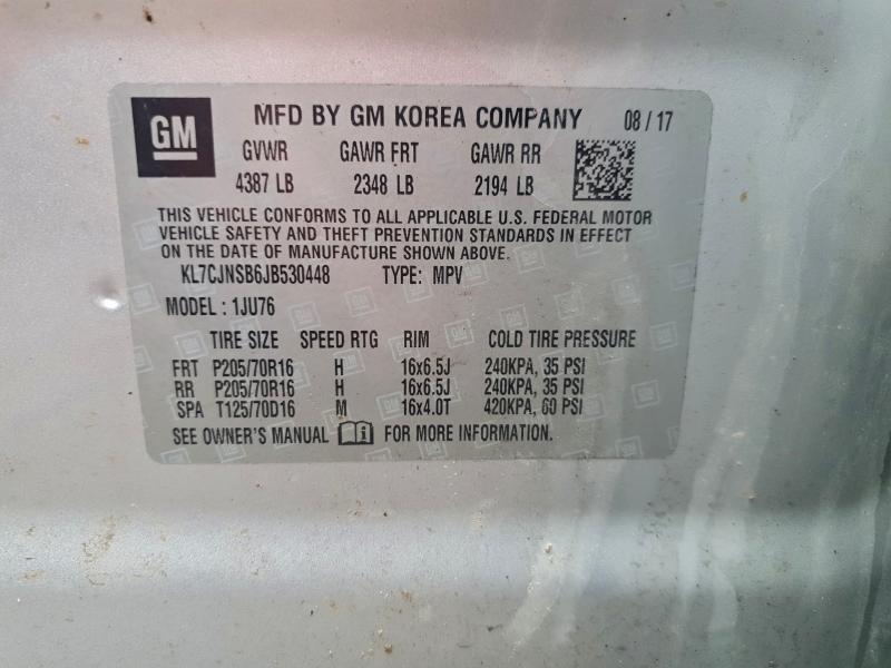 Фото 13 - CHEVROLET TRAX