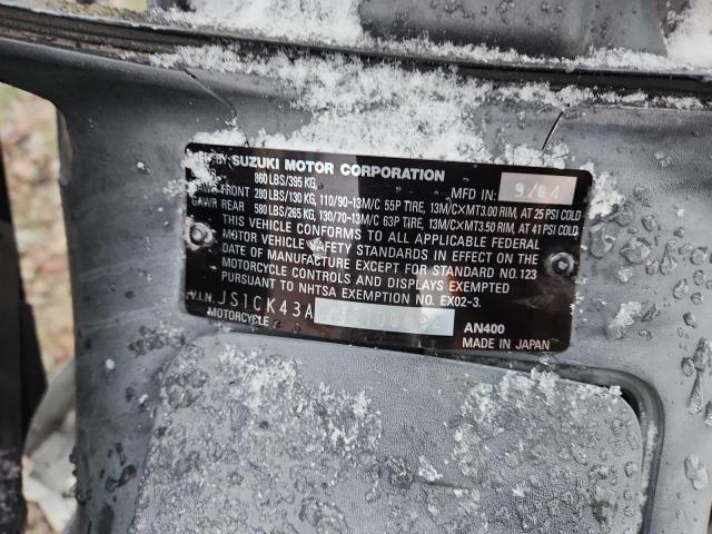 SUZUKI AN400 K3 2005