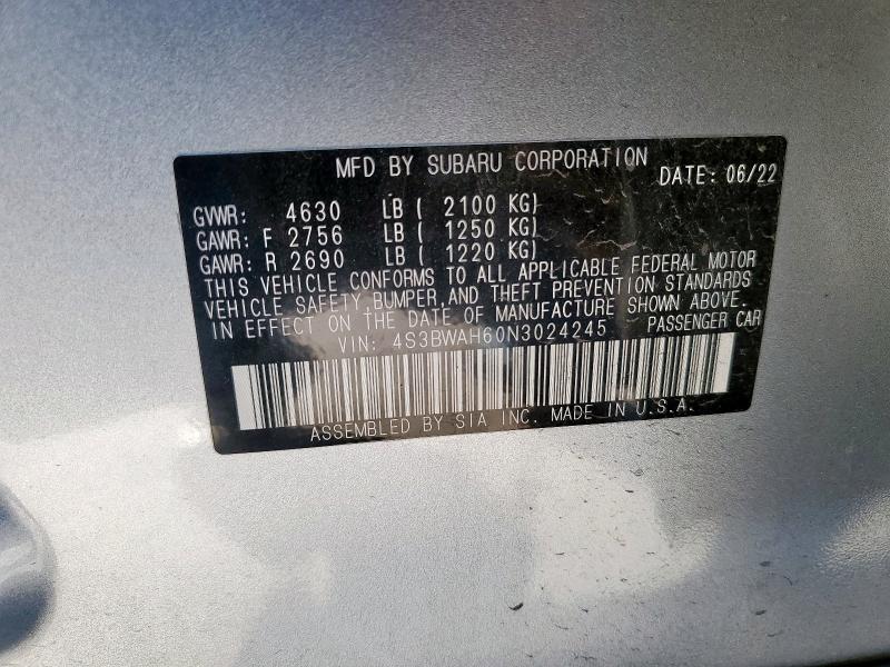 Фото 13 - SUBARU LEGACY