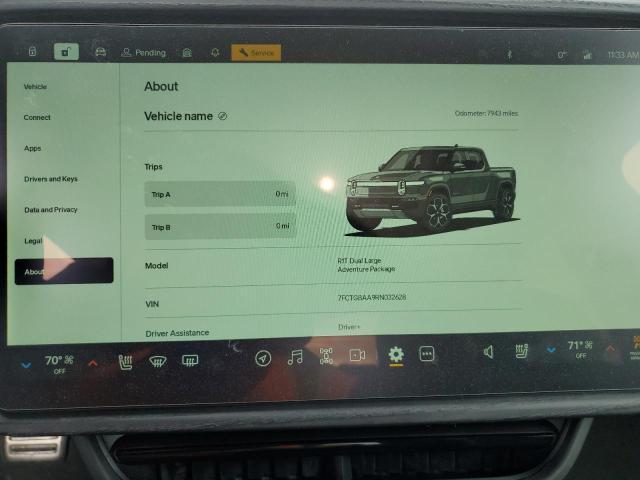 RIVIAN RIT 2024 VIN 7FCTGBAA9RN032628