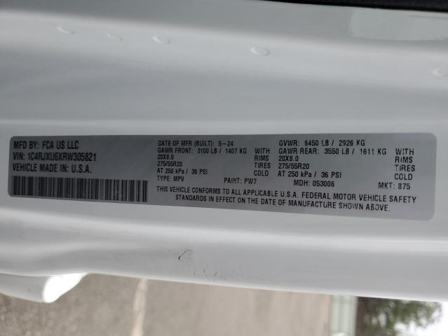 JEEP WRANGLER H 2024 VIN 1C4RJXU6XRW305821