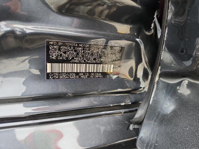 LEXUS GS350 2017 VIN JTHBZ1BL7HA008760