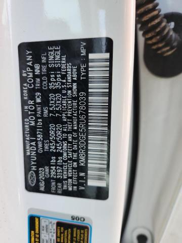 HYUNDAI PALISADE X 2024 VIN KM8R3DGE5RU678039