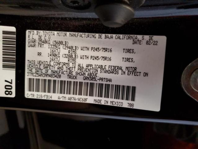 Фото 13 - TOYOTA TACOMA