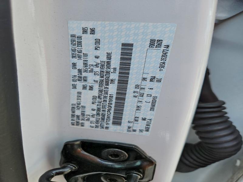 FORD F-150 2016 VIN 1FTEW1CP6GFB19181