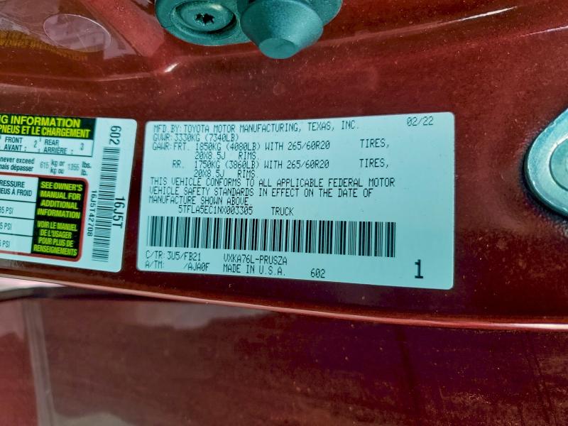 Фото 12 - TOYOTA TUNDRA