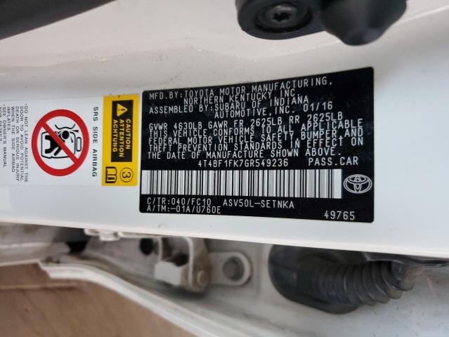 Фото 12 - TOYOTA CAMRY