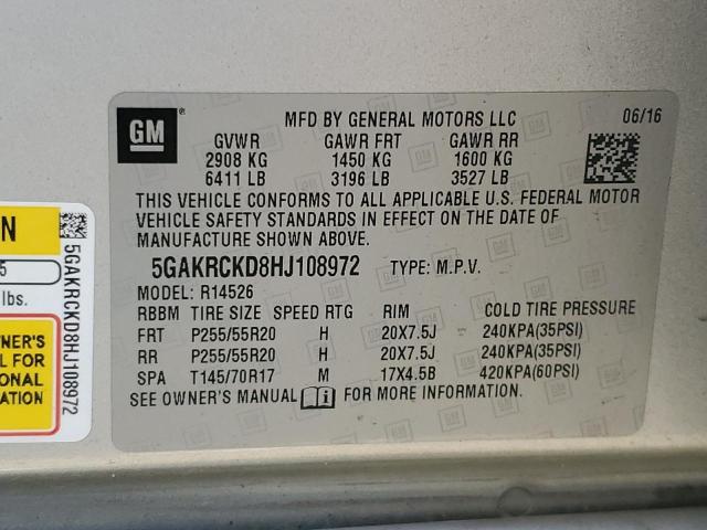 Фото 13 - BUICK ENCLAVE