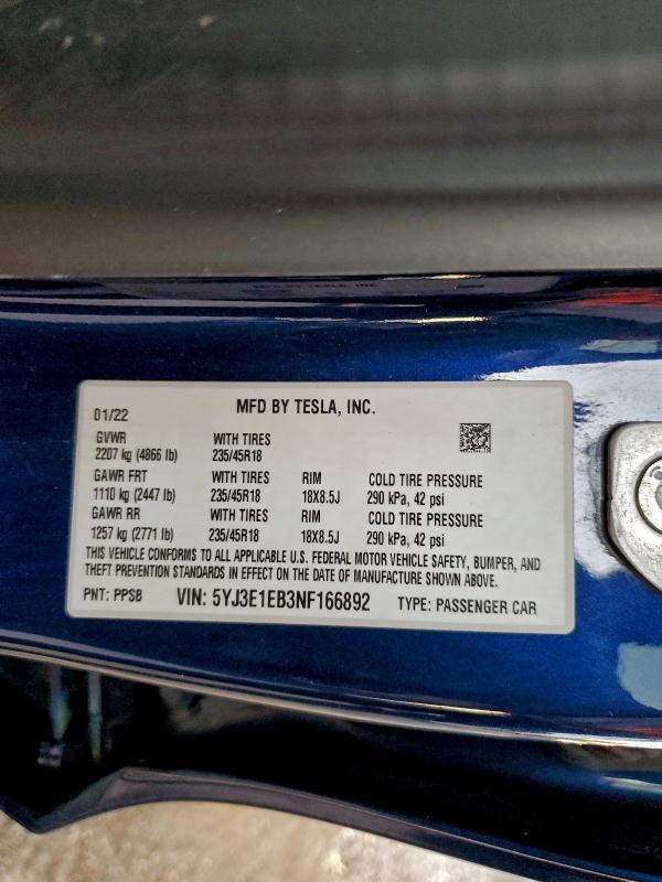 Фото 13 - TESLA MODEL 3