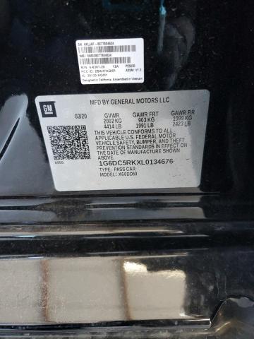 CADILLAC CT4 2020 VIN 1G6DC5RKXL0134676