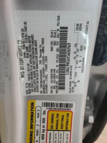 LINCOLN CONTINENTL 2017 VIN 1LN6L9NC6H5606969