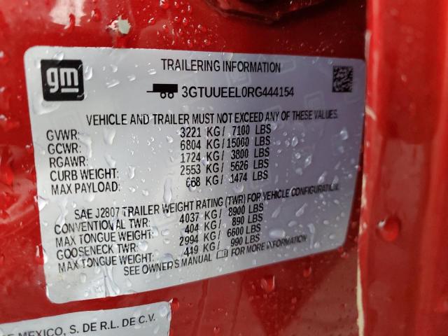 GMC SIERRA 2024 VIN 3GTUUEEL0RG444154