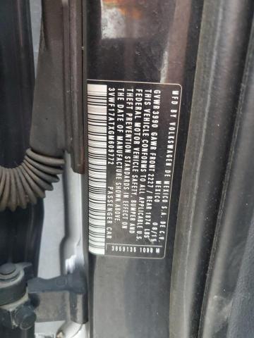 VOLKSWAGEN BEETLE 2016 VIN 3VWF17ATXGM609772