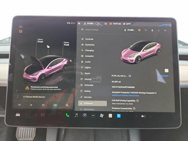 TESLA MODEL 3 2023 VIN 5YJ3E1EA2PF569899