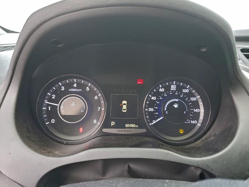 HYUNDAI AZERA 2017 VIN KMHFH4JG7HA581004