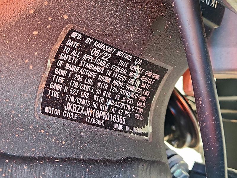 KAWASAKI ZX636 K 2023