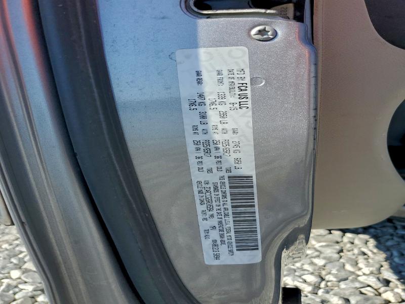 CHRYSLER MINIVAN 2016 VIN 2C4RC1CG2GR105264