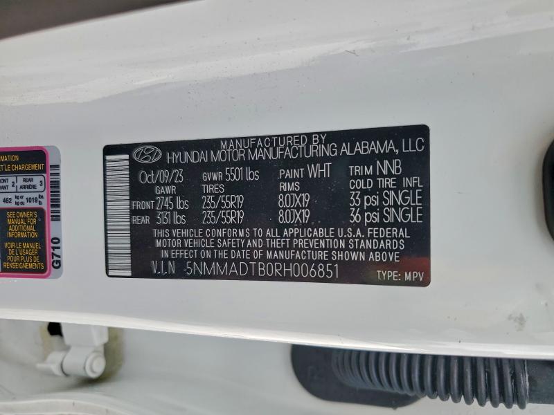 GENESIS GV70 BASE 2024 VIN 5NMMADTB0RH006851