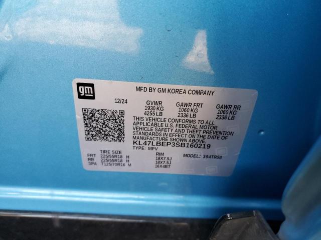 BUICK ENVISTA SP 2025 VIN KL47LBEP3SB160219