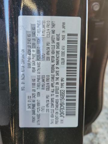 MAZDA CX-5 PREFE 2022 VIN JM3KFBCM5N1548683