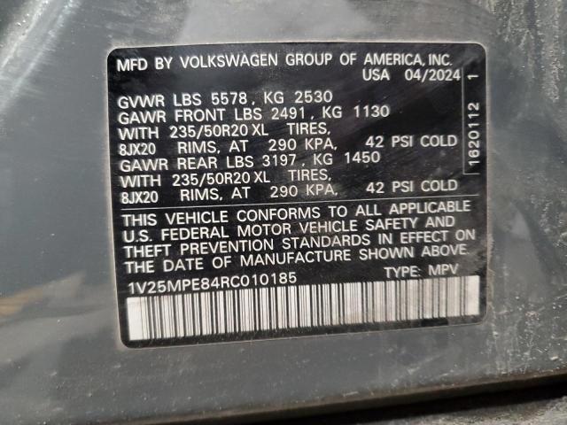 VOLKSWAGEN ID.4 S 2024 VIN 1V25MPE84RC010185