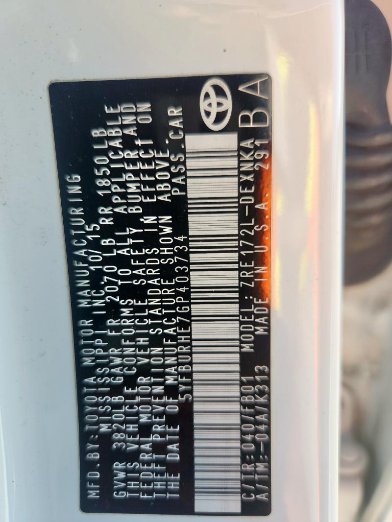 Фото 12 - TOYOTA COROLLA