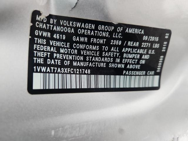 Фото 12 - VOLKSWAGEN PASSAT