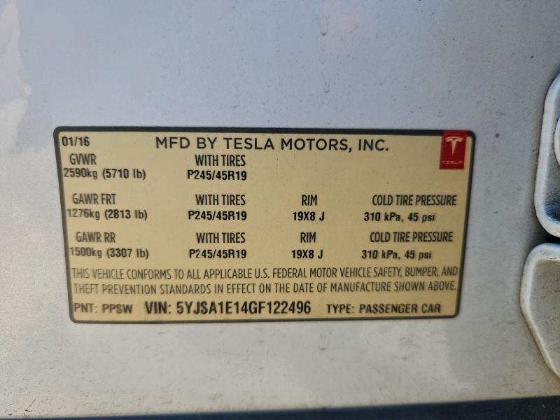 Фото 12 - TESLA MODEL S