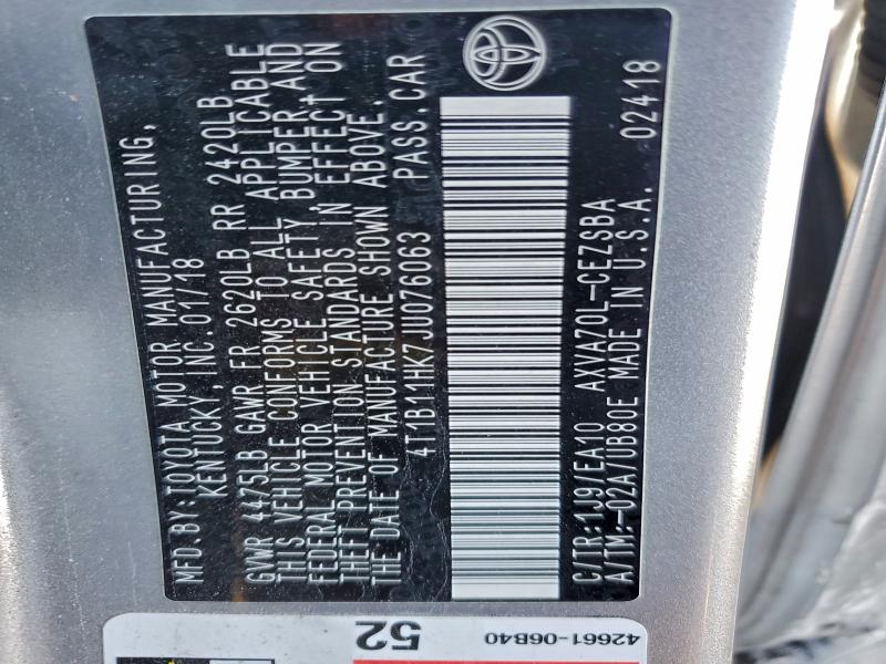 Фото 12 - TOYOTA CAMRY