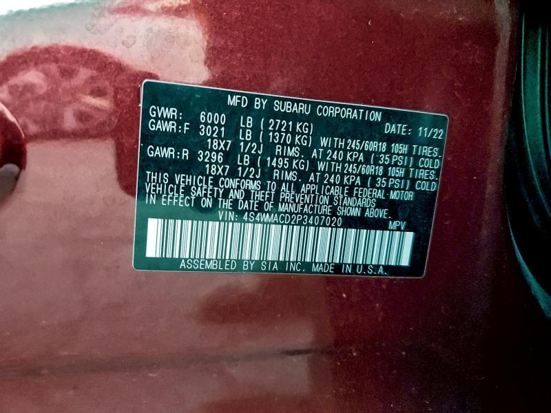 Фото 13 - SUBARU ASCENT