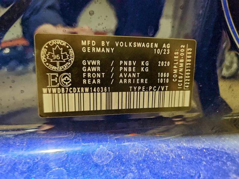 Фото 12 - VOLKSWAGEN GOLF