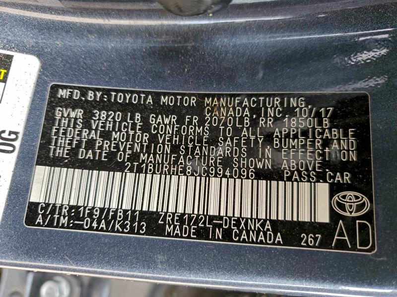 Фото 12 - TOYOTA COROLLA