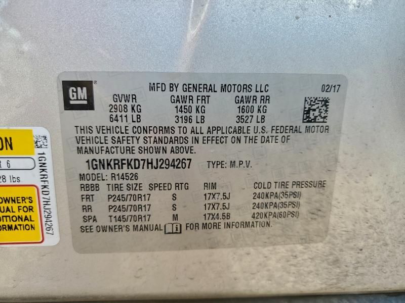 Фото 12 - CHEVROLET TRAVERSE