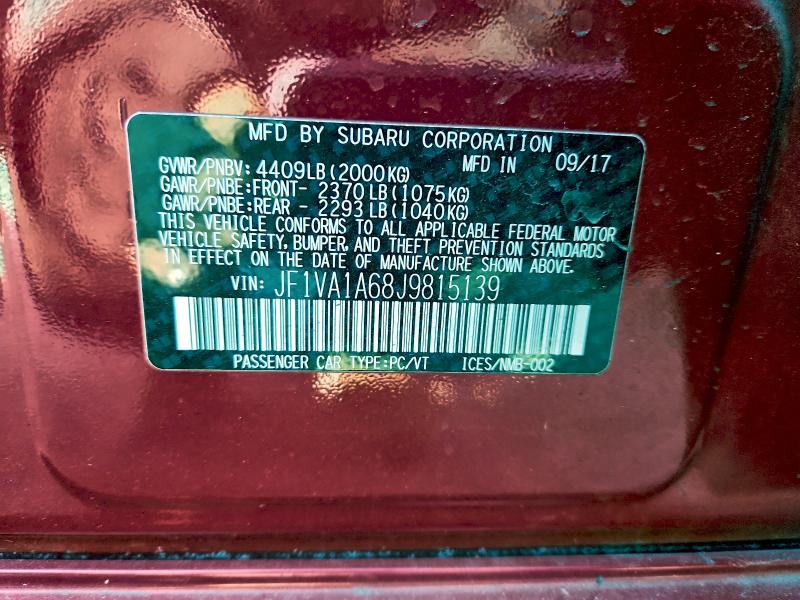 Фото 12 - SUBARU WRX