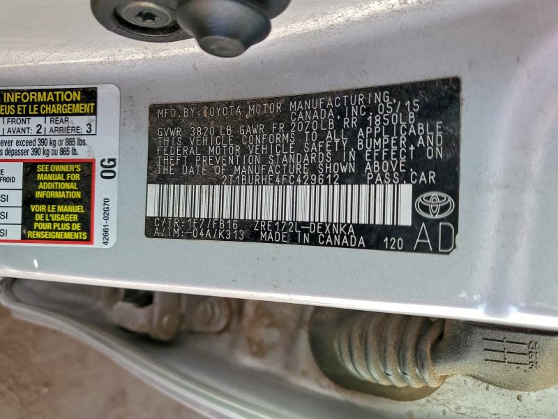 Фото 12 - TOYOTA COROLLA