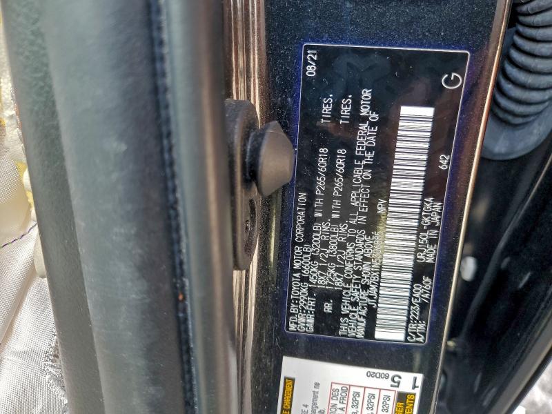 LEXUS GX 2022 VIN JTJAM7BX1N5306885