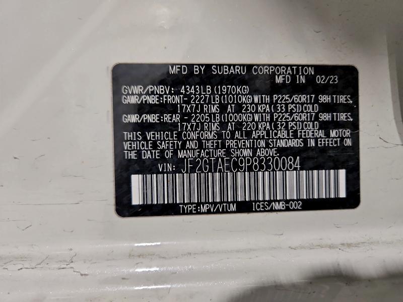 Фото 13 - SUBARU CROSSTREK