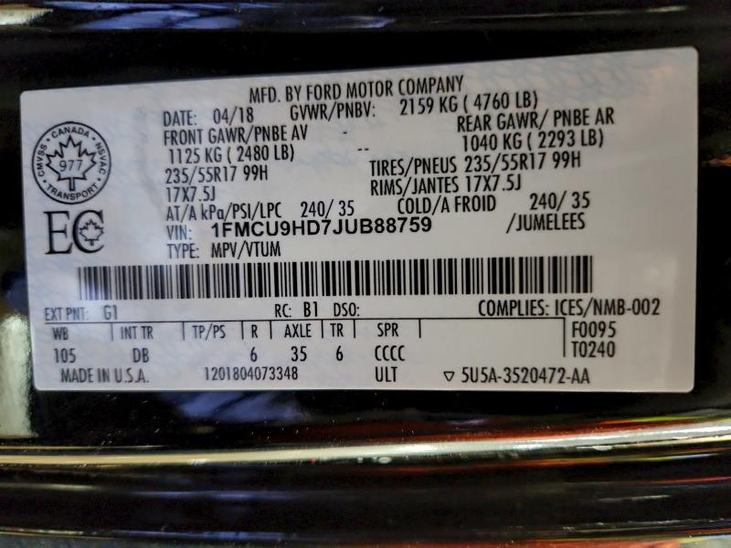 Фото 13 - FORD ESCAPE