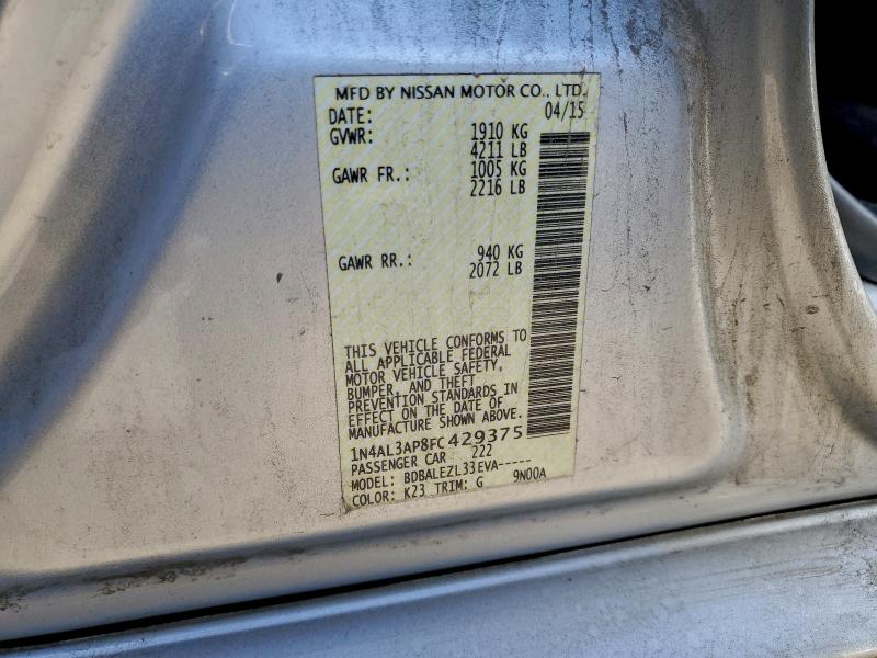 Фото 12 - NISSAN ALTIMA