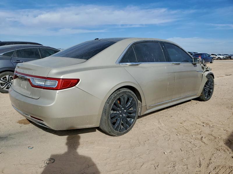 LINCOLN CONTINENTL 2017 VIN 1LN6L9TK1H5600894